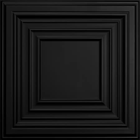 Ceilume Bistro 2ft x 2ft Black Ceiling Tile V3-BISTRO-22BKO